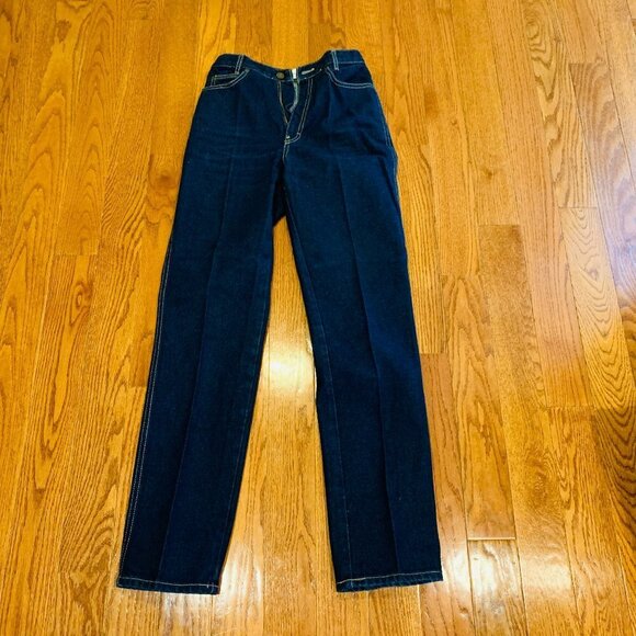 Vintage Calvin Klein Deadstock Denim Blue Jeans Women’s Made In USA NEW 60s 70s - Picture 1 of 13